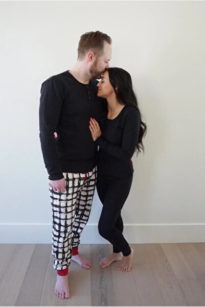 Lovedbaby Mens pants & hat Christmas set, cotton, Christmas day plaid, S-XL