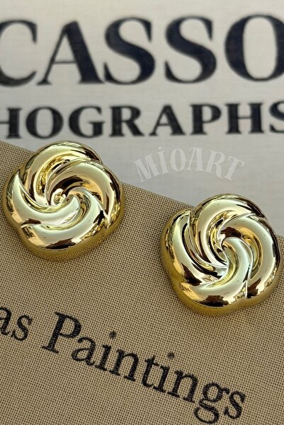 MioArt Women's Loop Earrings