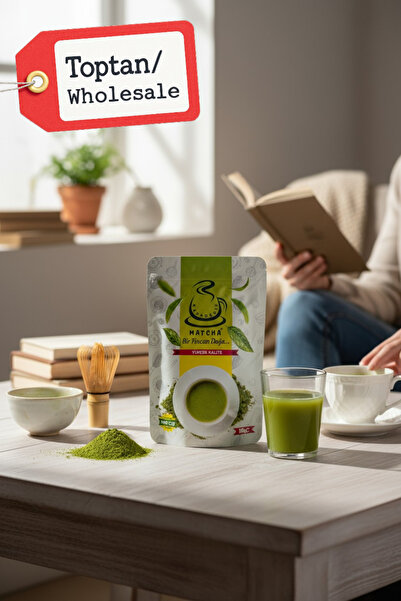 Karadeniz Matcha Wholesale Pure Matcha 50 Gr X 20 Pieces