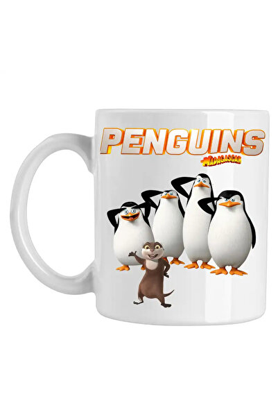 OEM The Penguins of Madagascar Mug Military Salute On Duty