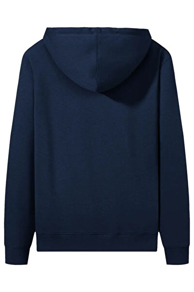 Carlson Unisex 2 İplik Şardonlu Kanguru Cepli Kapüşonlu Fermuarlı Hırka / Sweatshirt