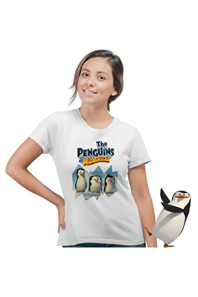 OEM Tricou Femei Pinguinii din Madagascar Iceberg Bebe Team
