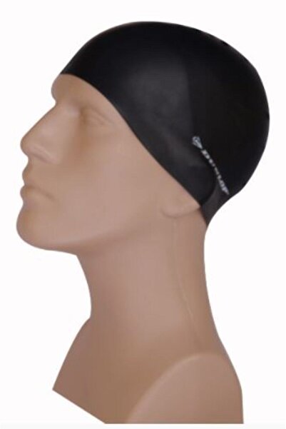 DUNLOP Silicone Swimming Cap Colorful Stretch Fabric Swimming Caps Non-Slip Waterproof