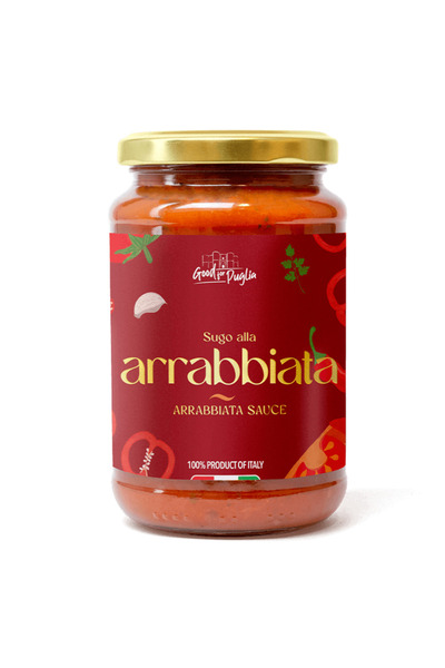 Pugliano Bun Puglio Sugo Arrabbiata 340g
