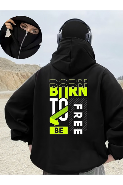 ship master Cardigan unisex Kar Masked Ninja Polar Swea tricou – țesătură gro...