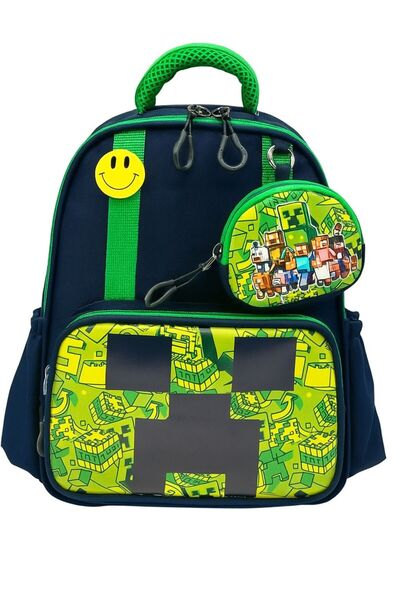 Alanç Gift حقيبة ظهر للأولاد من Ultra Lüxs مقاومة للماء مع دعم للظهر، حقيبة روضة أطفال