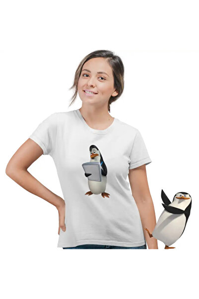 OEM Tricou Femei Pinguinii din Madagascar Kowalski