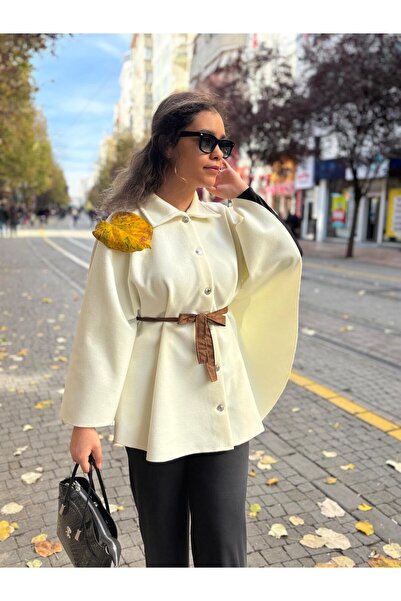 Olea Women's Poncho with Belt