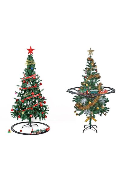 OEM Tren cu Sine pentru Bradul de Craciun cu Lumina si Sunete Realiste, Muzica