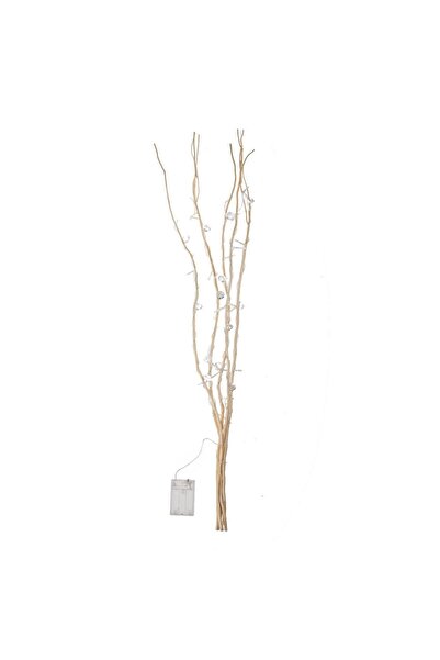 OEM Natural Color Decorative Branches with 20 LED Diamonds Bulbs 90cm