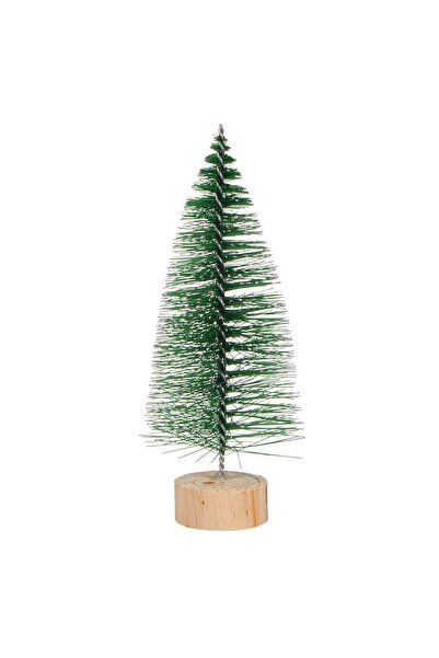 OEM Brad Decorativ de Craciun Verde Nins 14cm