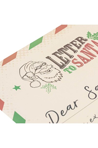 OEM Christmas Plate Holder Santa's Letter 43.5x28.5cm