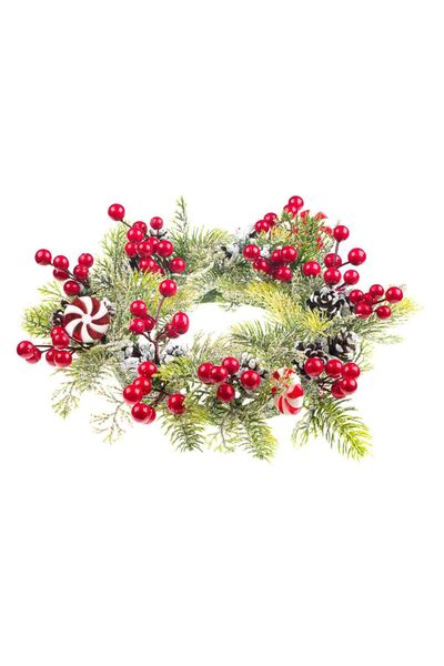 OEM Μούρα Χριστουγεννιάτικα Δαχτυλίδια Γλειφιτζούρια Ninse 32 εκατοστά.