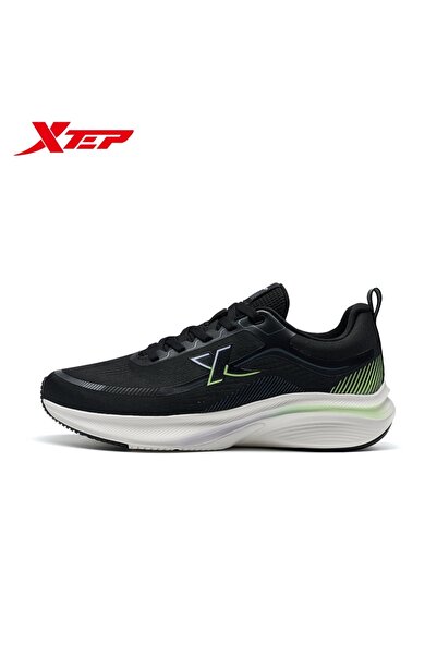 Xtep Femei Black/Neon Pinky Green Running Shoes 6912670754265