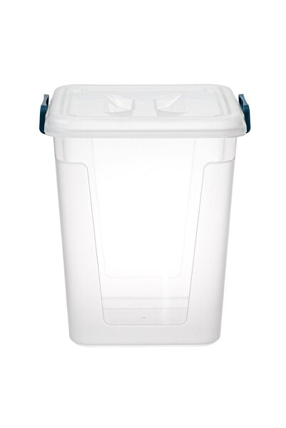 OEM Transparent Storage Box with Lid & Handles Petrol 20L