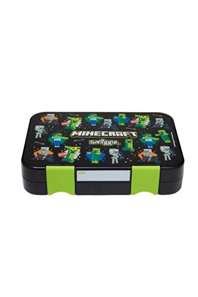 Generic Minecraft Lunch Box 21×15×4.5CM Food Contact Grade Leak-proof Children's Lunch Box