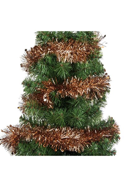 OEM Beteala de Craciun Bronz Stele Tinsel 3m x 10cm