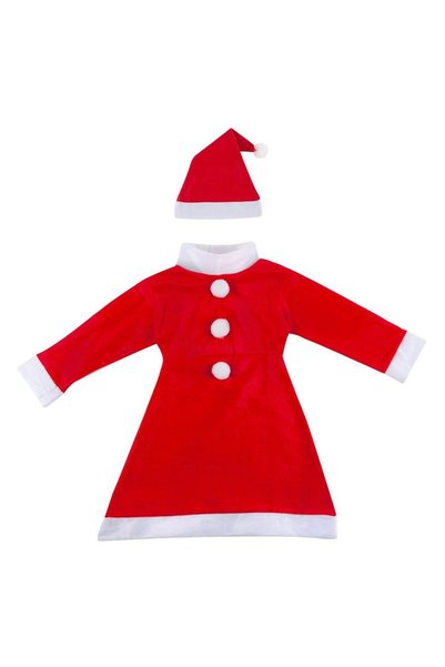 OEM Santa Claus Costume for Children 6-8 Years Old
