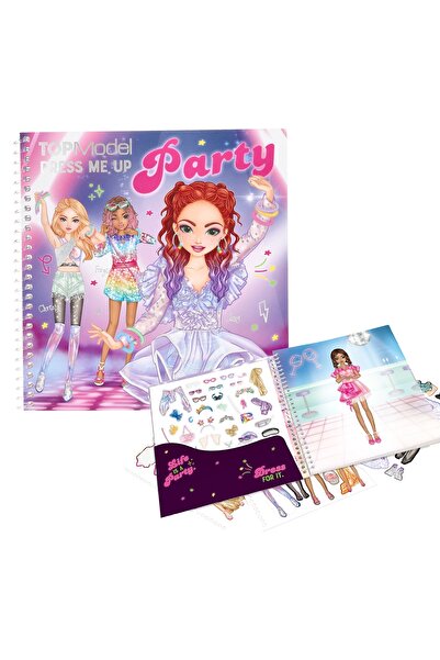 Top Model Dress Me Up Stickerbook Party