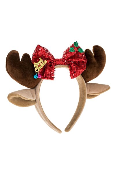 OEM Coronita de Craciun cu Cornite de Cerb Urechi Fundita 9cm