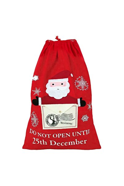 OEM Red Velvet Gift Bag Santa's Letter 55x78cm