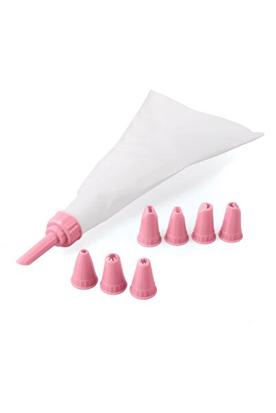 OEM White Confectionery Bag with 8 Pink Heads