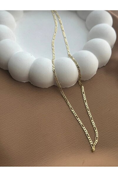 DENİZ Figaro XUPİNG Gold Kolye