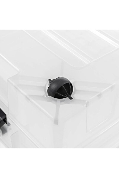 OEM Transparent Plastic Storage Box with Lid 32l