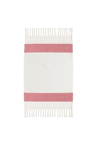 OEM Prosop de Craciun de Bucatarie Ecru Rosu 40x60cm