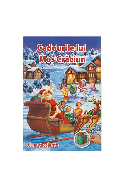 OEM Christmas Book "Santa's Gifts" A5 with Stickers - 8F