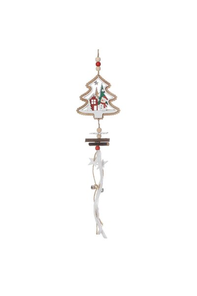 OEM Brad Decorativ Suspendabil de Lemn Om de Zapada Stele Clopotei 9cm