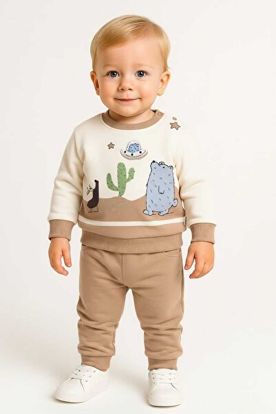 gigigiyim Space Patterned Boy's Set