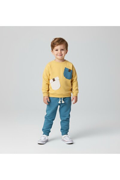 gigigiyim Pocket Patterned Boy's Suit