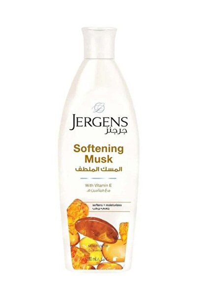Jergens Softening Musk Dry Skin Moisturizer 200ml - Long-Lasting Hydration & ...