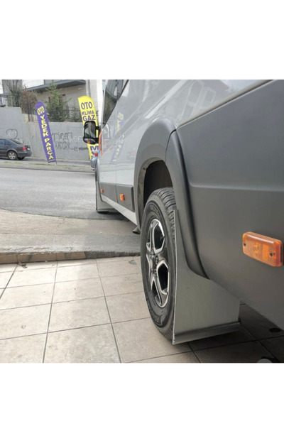 KAPOTO Ford Transit Ön Ve Arka Beyaz Takım Paçalık Krom Detaylı 4 Lü Set