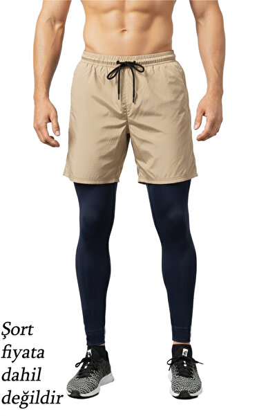 DeepSEA Unisex Navy Blue Slim Fit Thermal Tights – Cold Weather & Sports Use 2607073