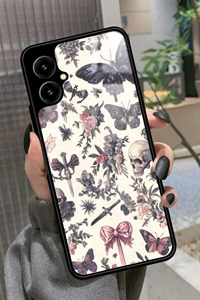 omix X5 Uyumlu Kurukafa Tasarımlı Glossy Premium Kılıf