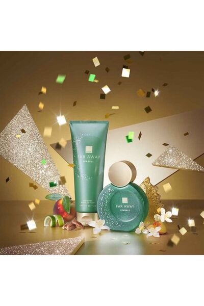 AVON Far Away Sparkle: Perfume + Lotion GIFT
