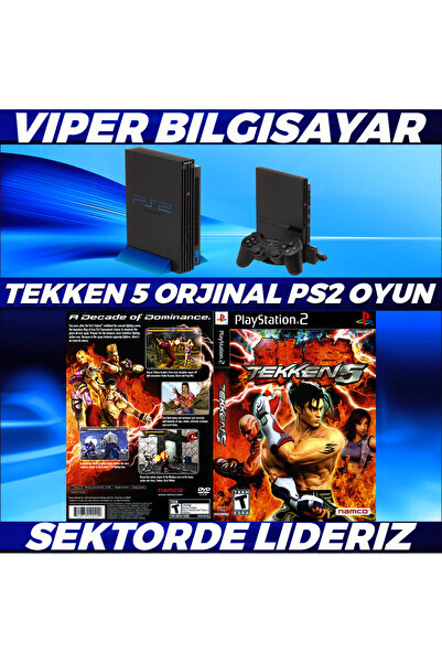 Namco MUHTEŞEM TEKKEN 5 ORJİNAL PS2 OYUN