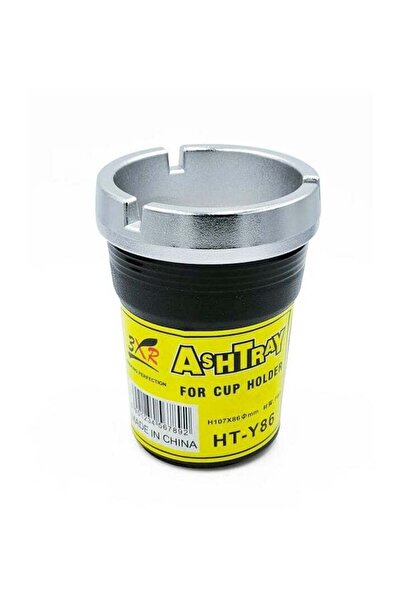 3XR Portable Car Cup Holder Ashtray with Detachable Lid, HT-Y86