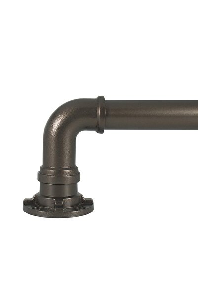 Hype Store Decopolitan Endüstriyel Sarma Teleskopik Perde Çubuğu Seti, 91,44-...