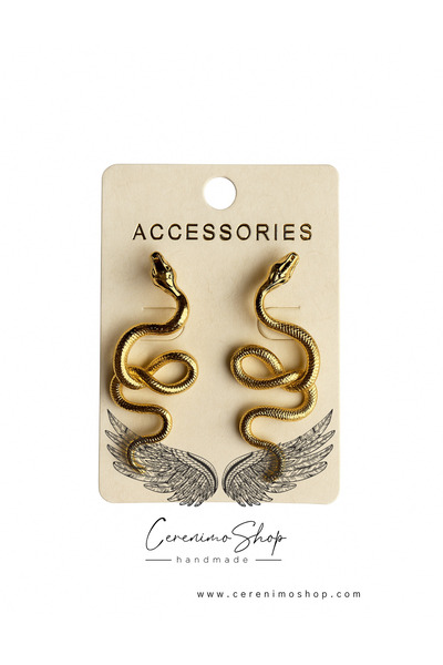 Cerenimo Shop أقراط ZR بتصميم بوهيمي ذهبي على شكل حلم