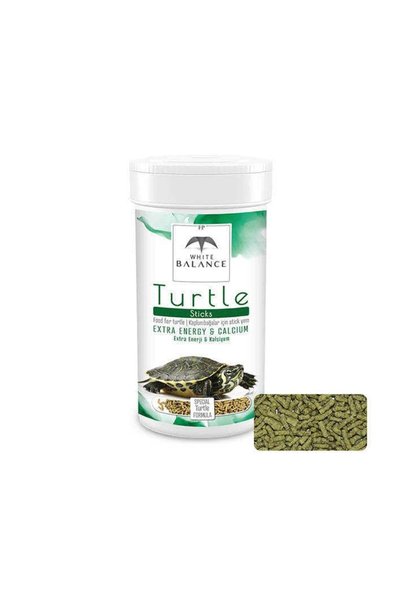 *White Balance Turtle Sticks (Kaplumbağa Yemi) 100 ml