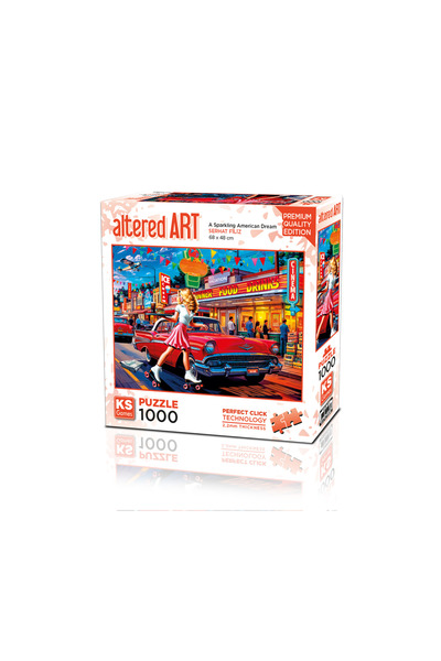 Ks Games A Sparkling American Dream 1000 Parça Puzzle