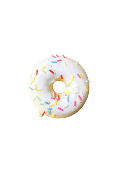 KESNUP Mobile phone accessory for back support, Donut design, adhesive back, White