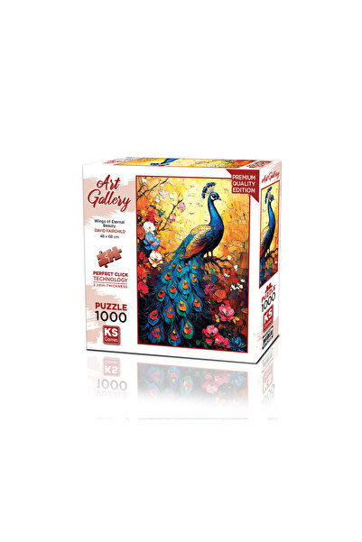 Ks Games Wings of Eternal Beauty 1000 Parça Puzzle
