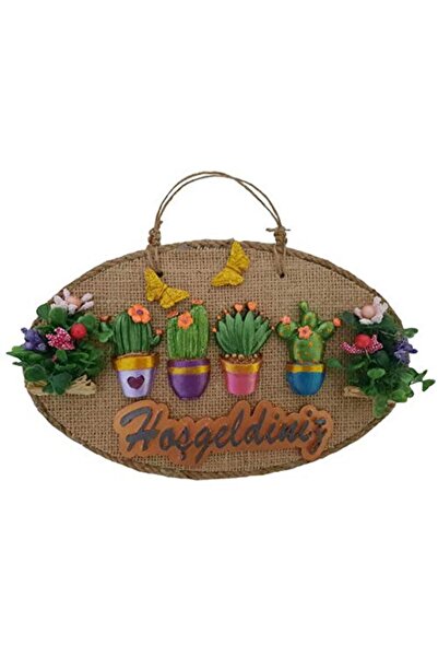 Hype Store Magic of Flowers Welcome Written Door Ornament