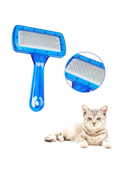 mucit home Transparent Pet Brush Wire 4 Colors