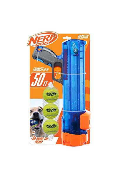 Hype Store Nerf Dog Kompakt Tenis Topu Blaster Hediye Seti, 3 Toplu, Eller Se...