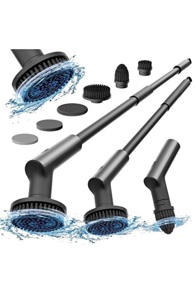 Hepta Collection HOTO Akülü Elektrikli Spin Scrubber, IPX7 Tam Vücut Suya Day...